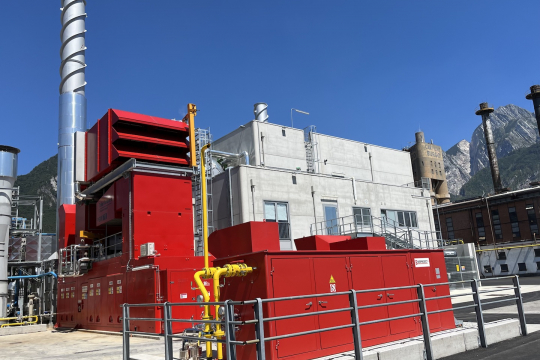 The new cogeneration plant of the Tolmezzo paper mill is up and running
