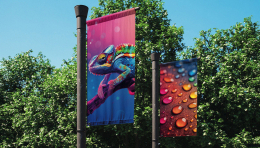 Soft signages sublimation printing